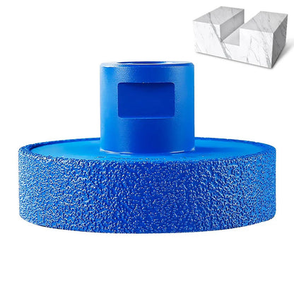 Muela abrasiva plana de diamante con esmeril - Herraje para amoladora angular 5/8-11, accesorio de herramienta de ranurado de piedra para rejillas de mármol, rejillas y encimeras de mármol pulido, cuarzo - Regalo del Día del Padre toolupgrade