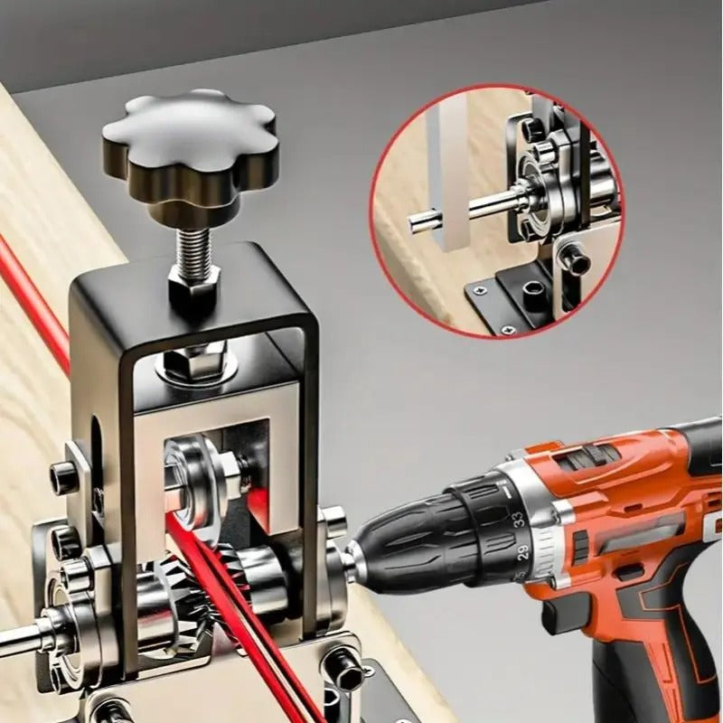 Máquina pelacables manual y eléctrica, pelacables con cuchilla de cambio rápido, herramienta manual de metal resistente para pelar y cortar cables de chatarra, herramientas de bricolaje