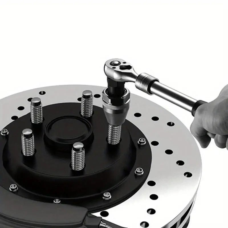 Juego de extractores de pernos rotos de 6-13 mm - Herramienta para extraer espárragos dañados de metal para llave de impacto y carraca, operación manual no eléctrica