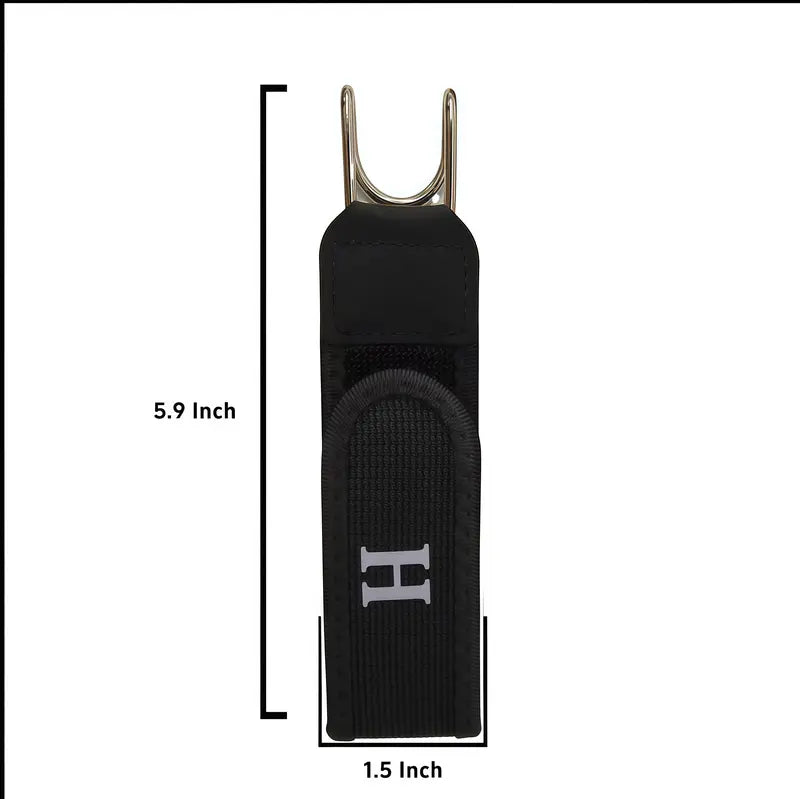 Cinturón elástico táctico con gancho metálico (unisex), diseño invisible sin hebilla | Ajuste lateral suave