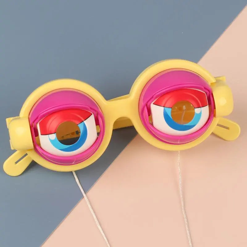 Gafas divertidas y originales, juguete de broma creativo, regalo de Pascua, Navidad y cumpleaños, accesorio novedoso y gracioso, accesorio para juegos, adecuado para artículos de fiesta, adecuado para ojos de dibujos animados de Halloween para niños