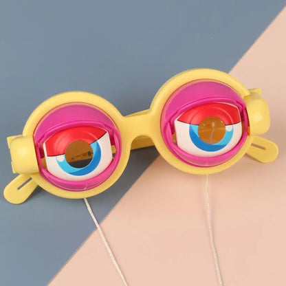 Gafas divertidas y originales, juguete de broma creativo, regalo de Pascua, Navidad y cumpleaños, accesorio novedoso y gracioso, accesorio para juegos, adecuado para artículos de fiesta, adecuado para ojos de dibujos animados de Halloween para niños