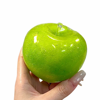 Slushie de Manzana Verde Squishy - Juguete Fidget Moldeable Crujiente sin Rebote | Perfecto para Fuerza de Agarre Media