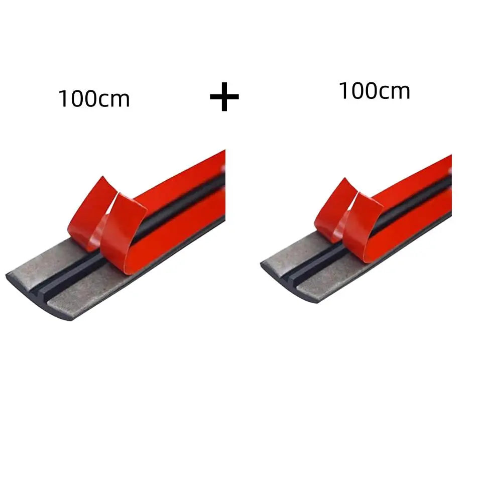 Sello de goma para parabrisas de coche, tira de sellado para parabrisas de coche, sello universal para ventana de coche, accesorios exteriores para parabrisas de techo de coche, fácil de instalar, prevención de fugas de agua