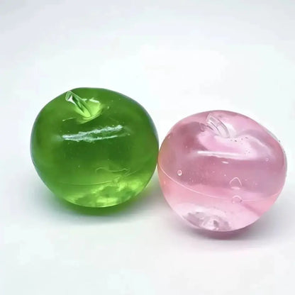 Slushie de Manzana Verde Squishy - Juguete Fidget Moldeable Crujiente sin Rebote | Perfecto para Fuerza de Agarre Media