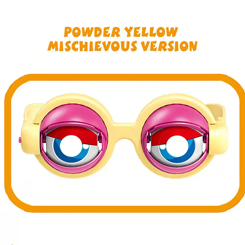 Gafas divertidas y originales, juguete de broma creativo, regalo de Pascua, Navidad y cumpleaños, accesorio novedoso y gracioso, accesorio para juegos, adecuado para artículos de fiesta, adecuado para ojos de dibujos animados de Halloween para niños