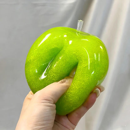 Slushie de Manzana Verde Squishy - Juguete Fidget Moldeable Crujiente sin Rebote | Perfecto para Fuerza de Agarre Media