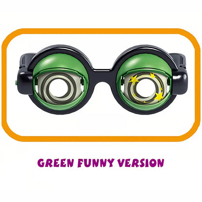 Gafas divertidas y originales, juguete de broma creativo, regalo de Pascua, Navidad y cumpleaños, accesorio novedoso y gracioso, accesorio para juegos, adecuado para artículos de fiesta, adecuado para ojos de dibujos animados de Halloween para niños
