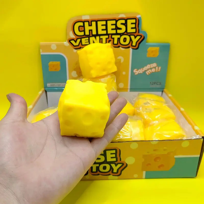 Juguete antiestrés realista, pelota de queso suave de rebote lento, pelota antiestrés creativa para liberar presión, regalo de cumpleaños perfecto, juguetes blandos (squishies)