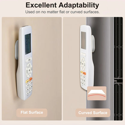 Paquete de 5 soportes magnéticos para control remoto – Soporte de pared magnético de silicona mejorado para controles de TV, ventilador y aire acondicionado – Soporte de pared para control remoto autoadhesivo, sin taladrar