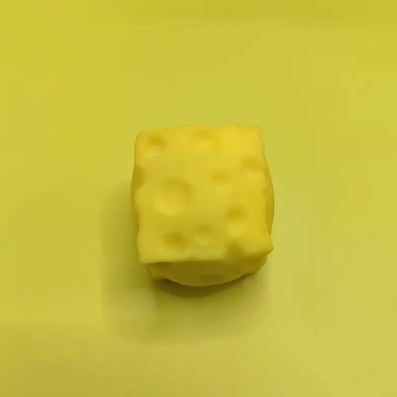 Juguete antiestrés realista, pelota de queso suave de rebote lento, pelota antiestrés creativa para liberar presión, regalo de cumpleaños perfecto, juguetes blandos (squishies)