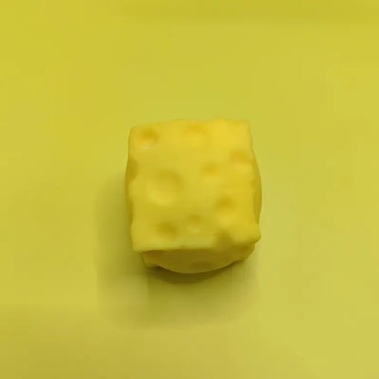 Juguete antiestrés realista, pelota de queso suave de rebote lento, pelota antiestrés creativa para liberar presión, regalo de cumpleaños perfecto, juguetes blandos (squishies)