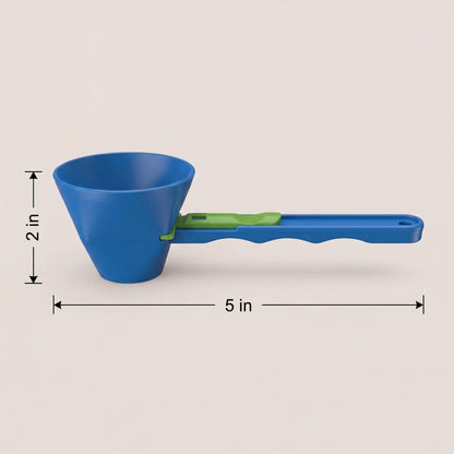 [Compra 1 y llévate 2 gratis] Cuchara, embudo y pala multiusos de alta calidad para pre-entrenamiento, creatina, fórmulas en polvo y café. El embudo se adapta a cuellos de botella de hasta 1.1 pulgadas.
