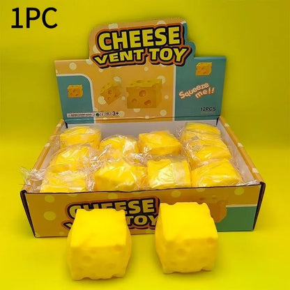 Juguete antiestrés realista, pelota de queso suave de rebote lento, pelota antiestrés creativa para liberar presión, regalo de cumpleaños perfecto, juguetes blandos (squishies)
