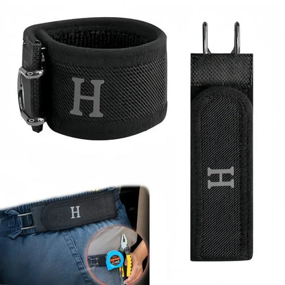 Cinturón elástico táctico con gancho metálico (unisex), diseño invisible sin hebilla | Ajuste lateral suave